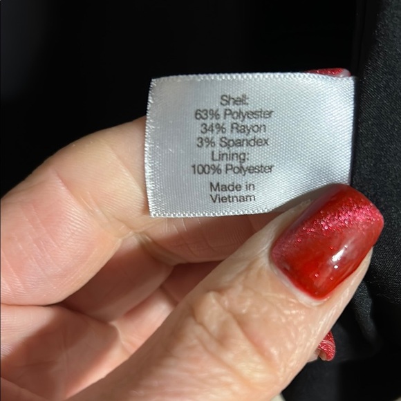 Lane Bryant Black Professional Blazer Structured Shoulders - Picture 3 of 4